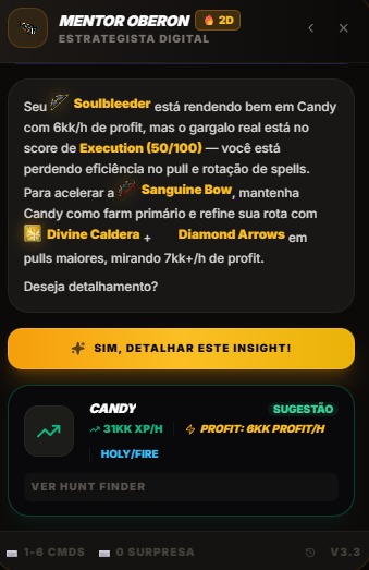 Insight do Mentor sobre hunt